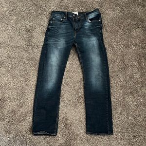Levi’s Denizin jeans, 232 slim straight, W30 L30.